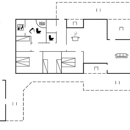 Gudmar - 500m From The Sea By Interhome Prázdninový dům Lakolk