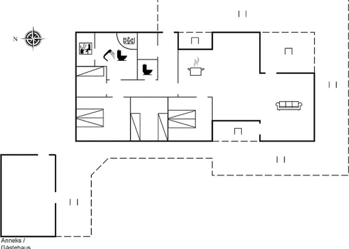 Gudmar - 500m From The Sea By Interhome Casa vacanze Lakolk